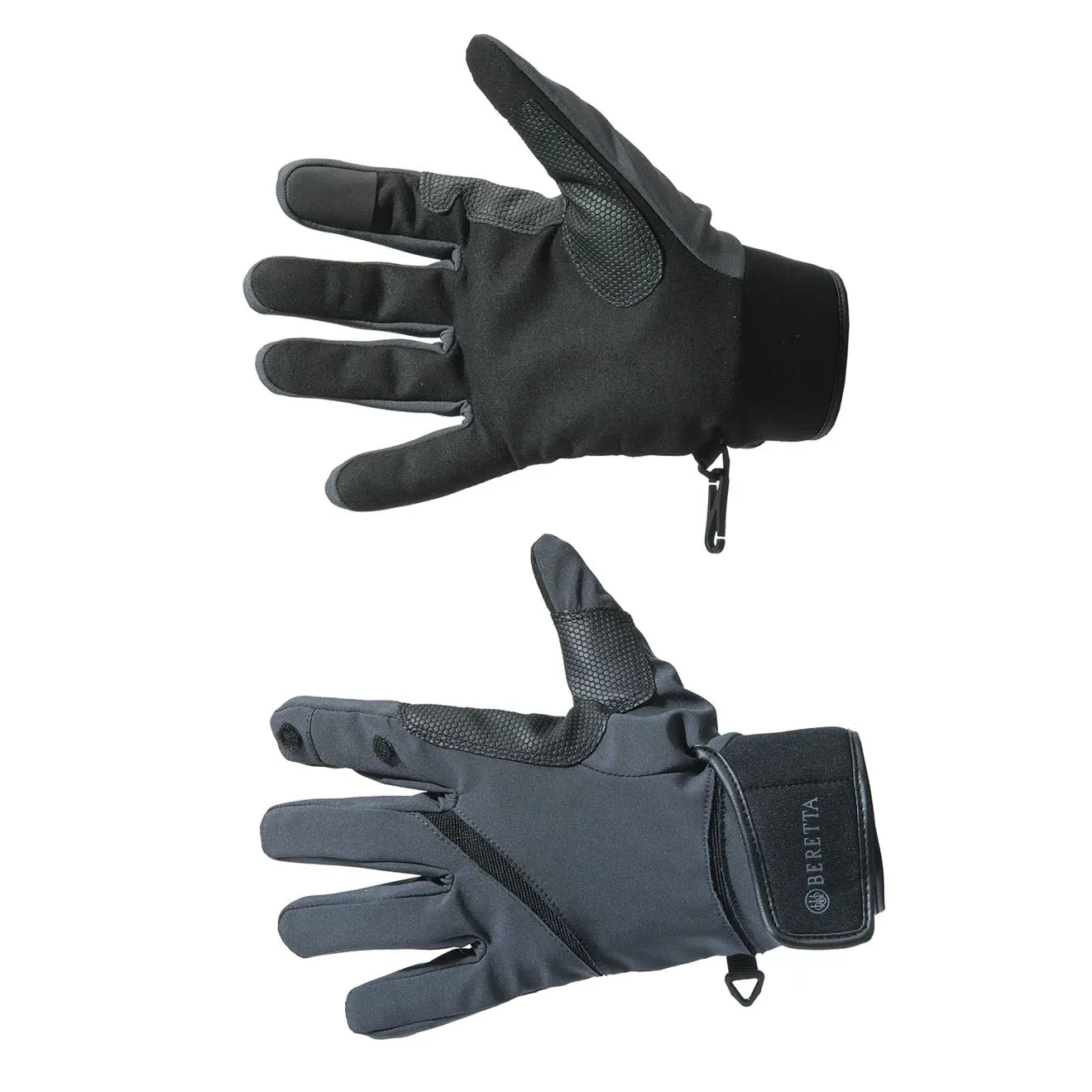 Beretta Wind Pro Shooting Gloves Black / Grey