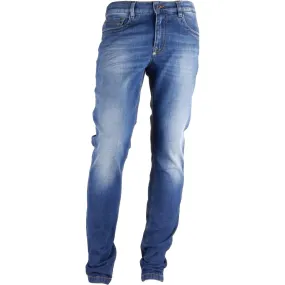 Bikkembergs Sleek Dark Blue Regular Fit Jeans