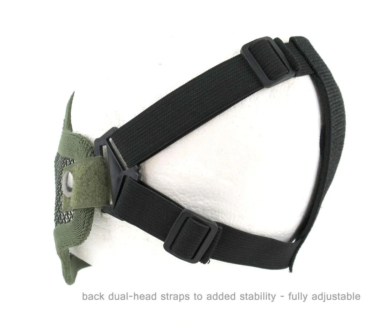 Bravo Mesh Half-Face Mask V1 - OD Green