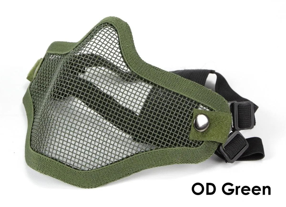 Bravo Mesh Half-Face Mask V1 - OD Green