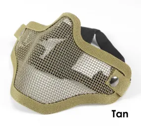 Bravo Mesh Half-Face Mask V1 - Tan