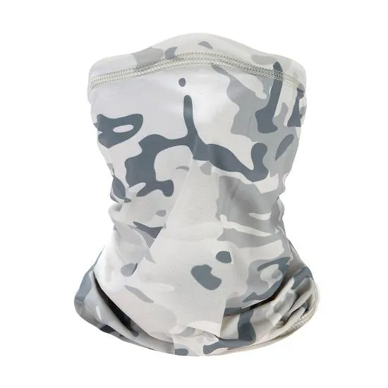 Camo Sun Scarf - Face and Neck Gaiter ~ UPF 50 Protection!