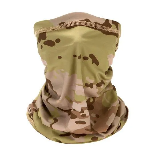 Camo Sun Scarf - Face and Neck Gaiter ~ UPF 50 Protection!