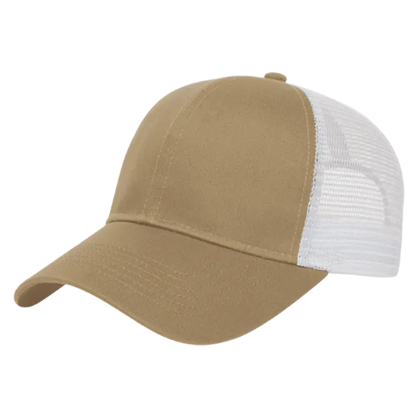 Cap America i3025 - Two-Tone Mesh Back Cap - Blank