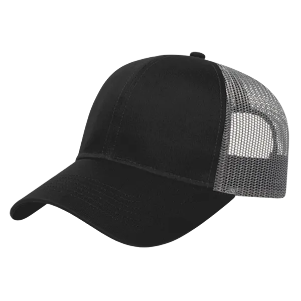 Cap America i3025 - Two-Tone Mesh Back Cap - Blank