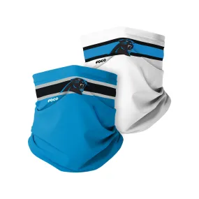 Carolina Panthers NFL Stitched 2 Pack Gaiter Scarf