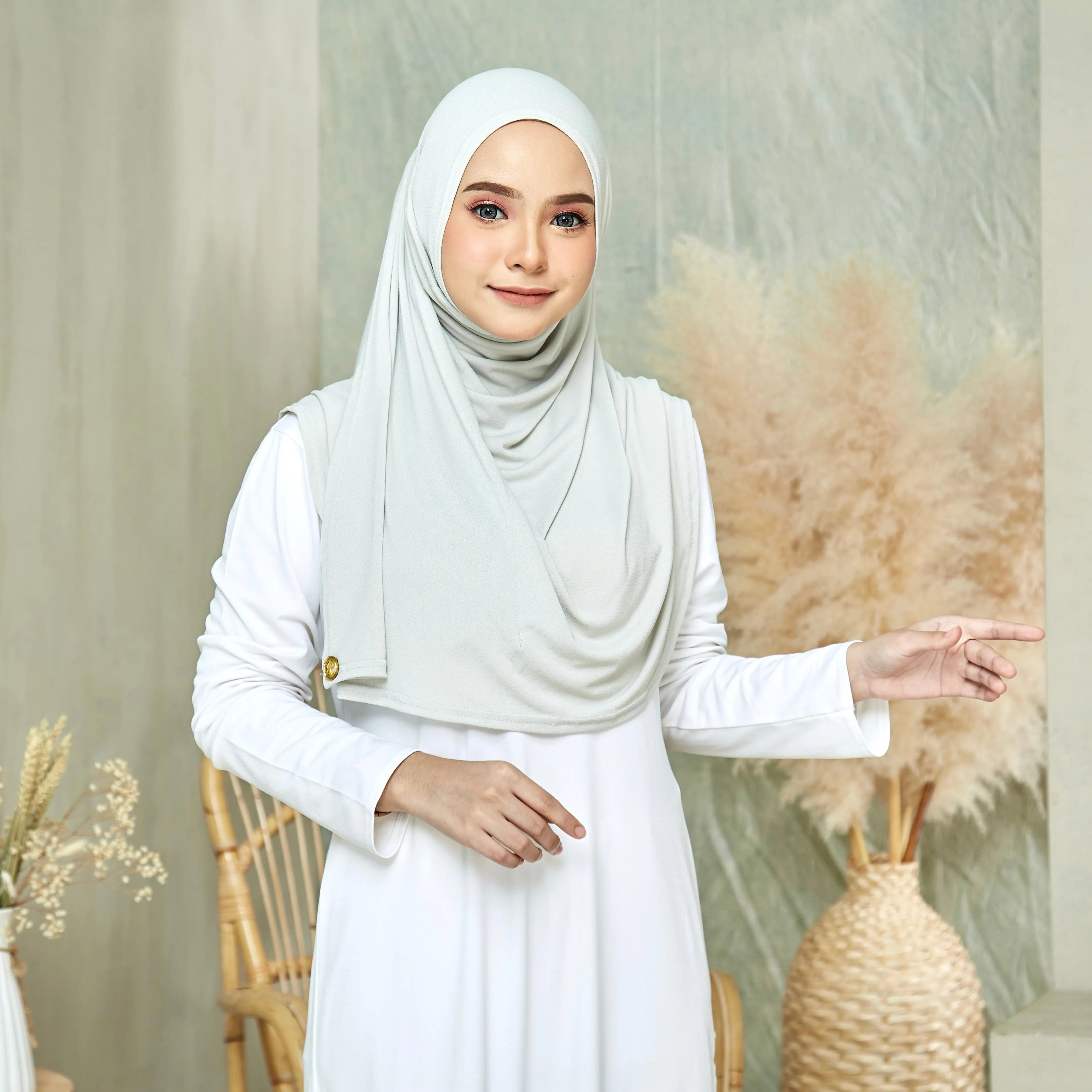 Clara Instant Hijab in Tulip (Maxi)