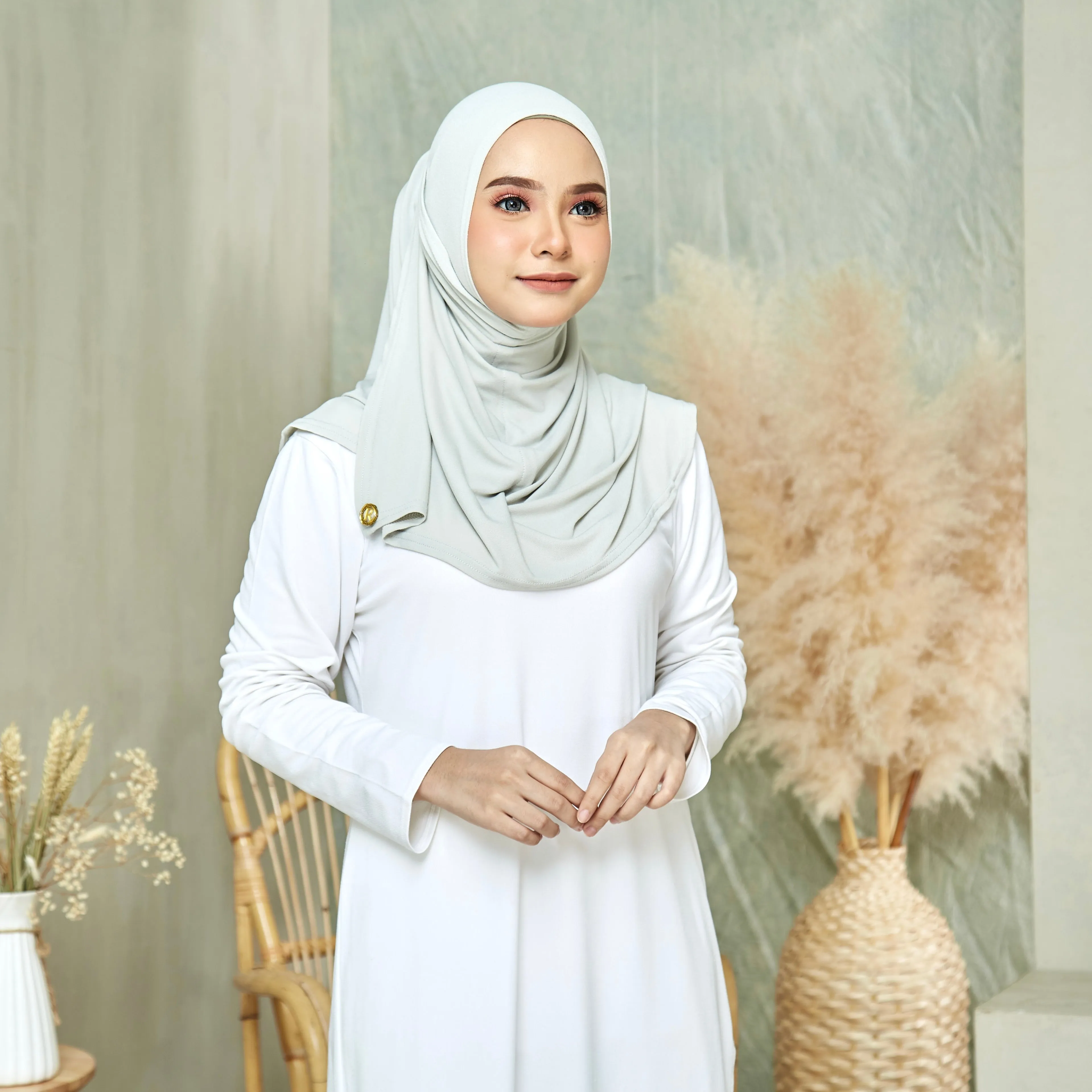 Clara Instant Hijab in Tulip (Mini)