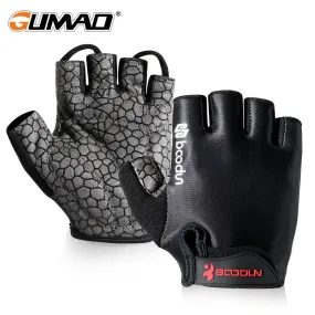 Cycling Gloves Half Finger Shockproof Wear Resistant Breathable MTB Road Bicycle Sport Anti-slip Bike Equipment Summer Men Women