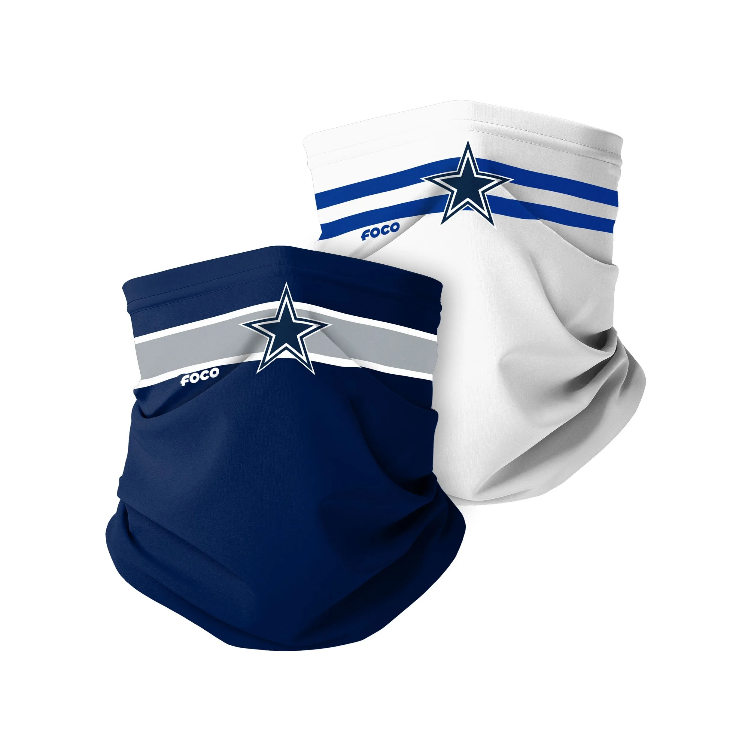 Dallas Cowboys NFL Stitched 2 Pack Gaiter Scarf