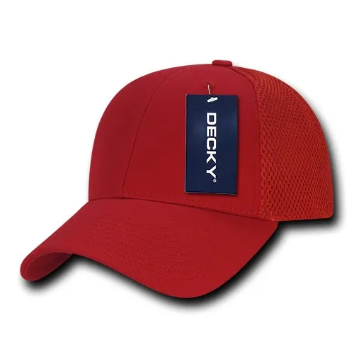 Decky 219 - Aero Mesh Flex Cap, Baseball Hat - CASE Pricing