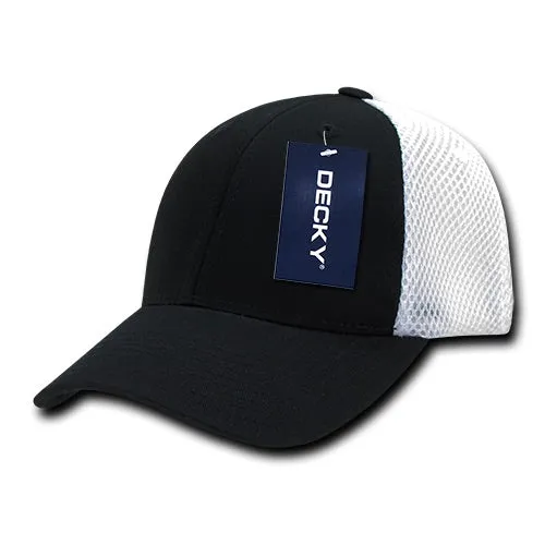 Decky 219 - Aero Mesh Flex Cap, Baseball Hat - CASE Pricing