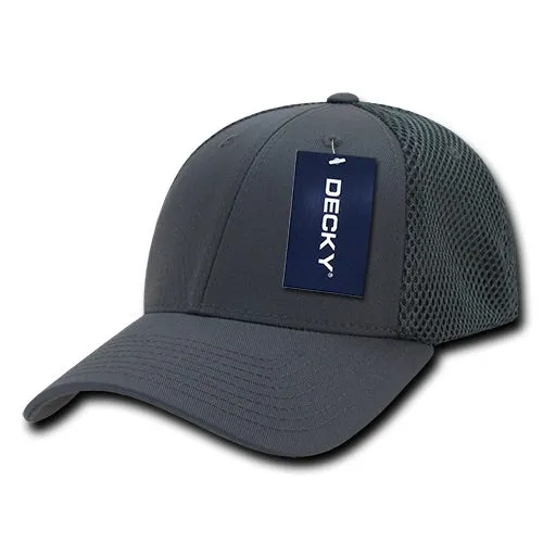 Decky 219 - Aero Mesh Flex Cap, Baseball Hat - CASE Pricing