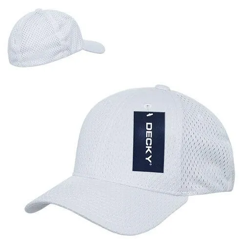 Decky Mesh Jersey Flex Structured Dad Baseball Hats Caps Unisex