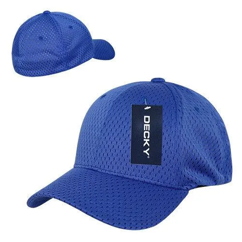 Decky Mesh Jersey Flex Structured Dad Baseball Hats Caps Unisex