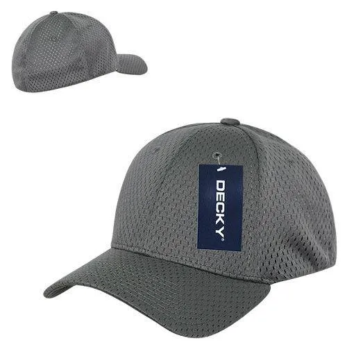 Decky Mesh Jersey Flex Structured Dad Baseball Hats Caps Unisex