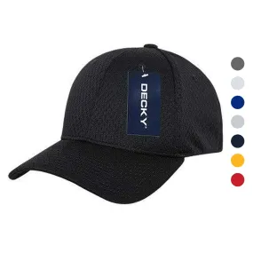 Decky Mesh Jersey Flex Structured Dad Baseball Hats Caps Unisex