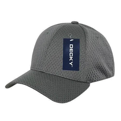 Decky Mesh Jersey Flex Structured Dad Baseball Hats Caps Unisex