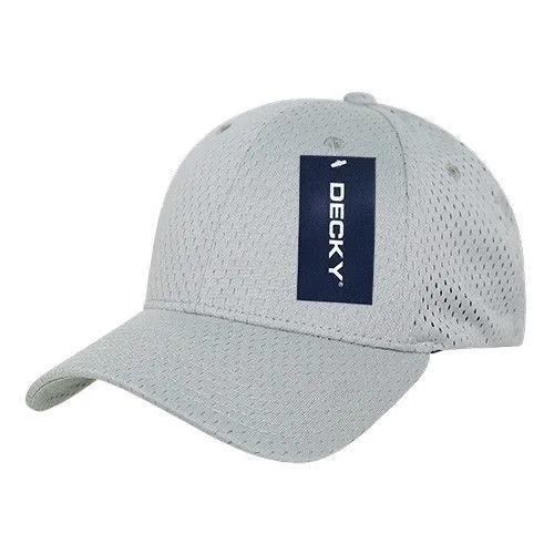 Decky Mesh Jersey Flex Structured Dad Baseball Hats Caps Unisex