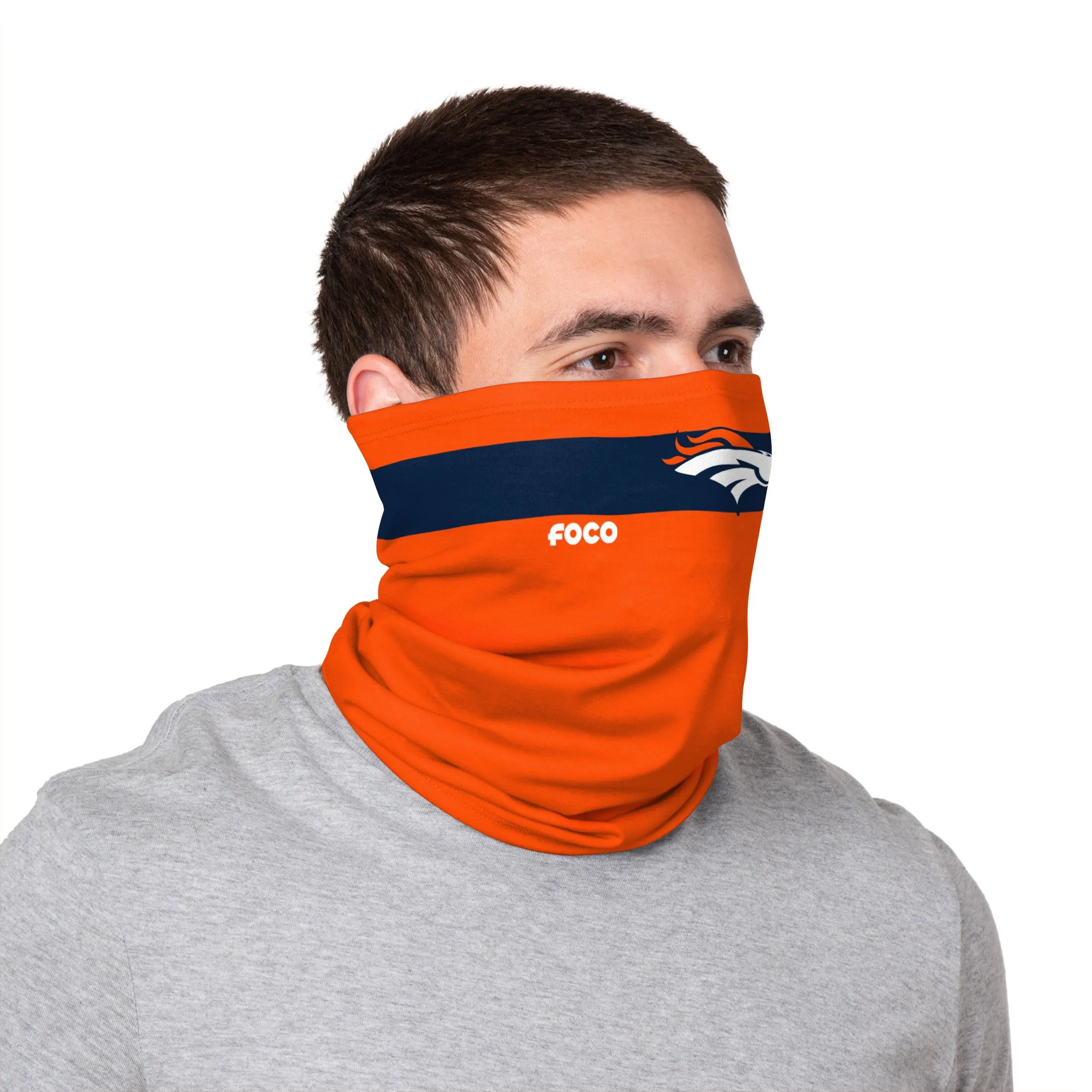 Denver Broncos NFL Stitched 2 Pack Gaiter Scarf