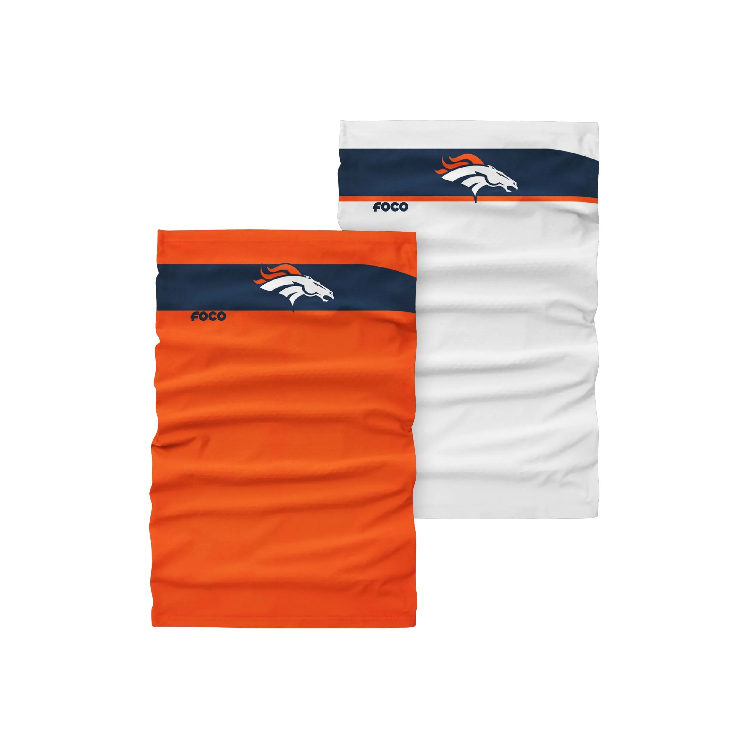 Denver Broncos NFL Stitched 2 Pack Gaiter Scarf