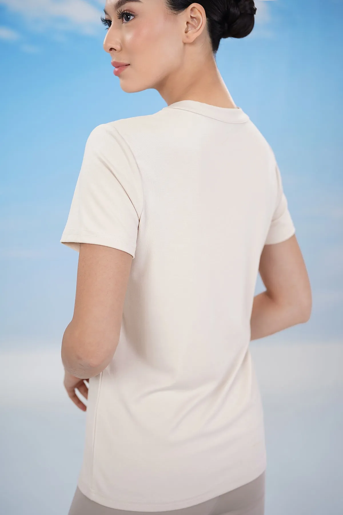 Everyday Inner Short Sleeves - Whisper Pink