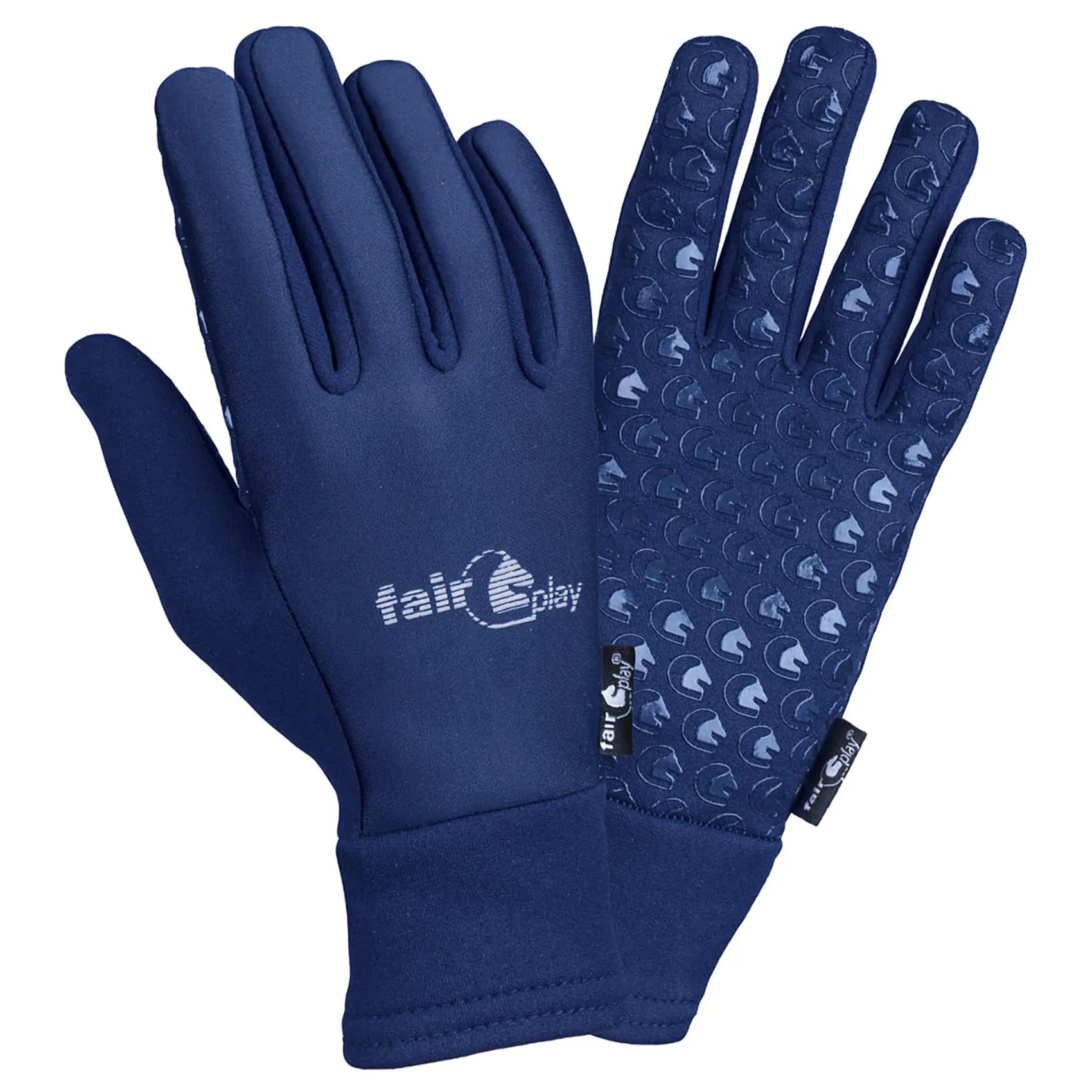 Fair Play CORTINA Winter Riding Gloves, Navy