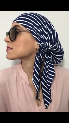 Fashion Headscarf Tie Back Nurse Cap For Hospital Durag Modern Hijab Head Scarf Wrap