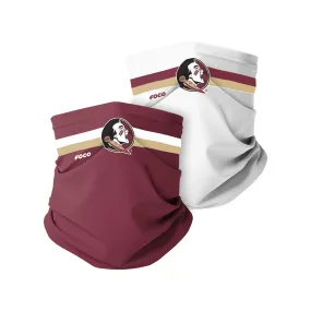 Florida State Seminoles NCAA Stitched 2 Pack Gaiter Scarf