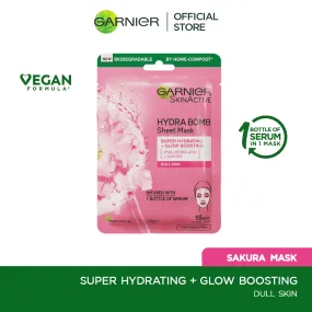 Garnier Skin Active Hydra Bomb Sakura Tissue Face Mask