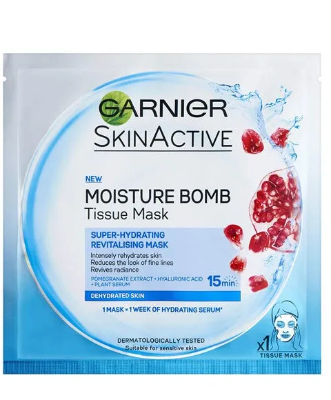 Garnier Skin Active Moisture Bomb Tissue Mask