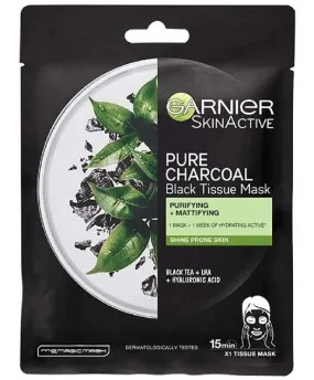 Garnier Skin Active Pure Charcoal Black Tissue Mask