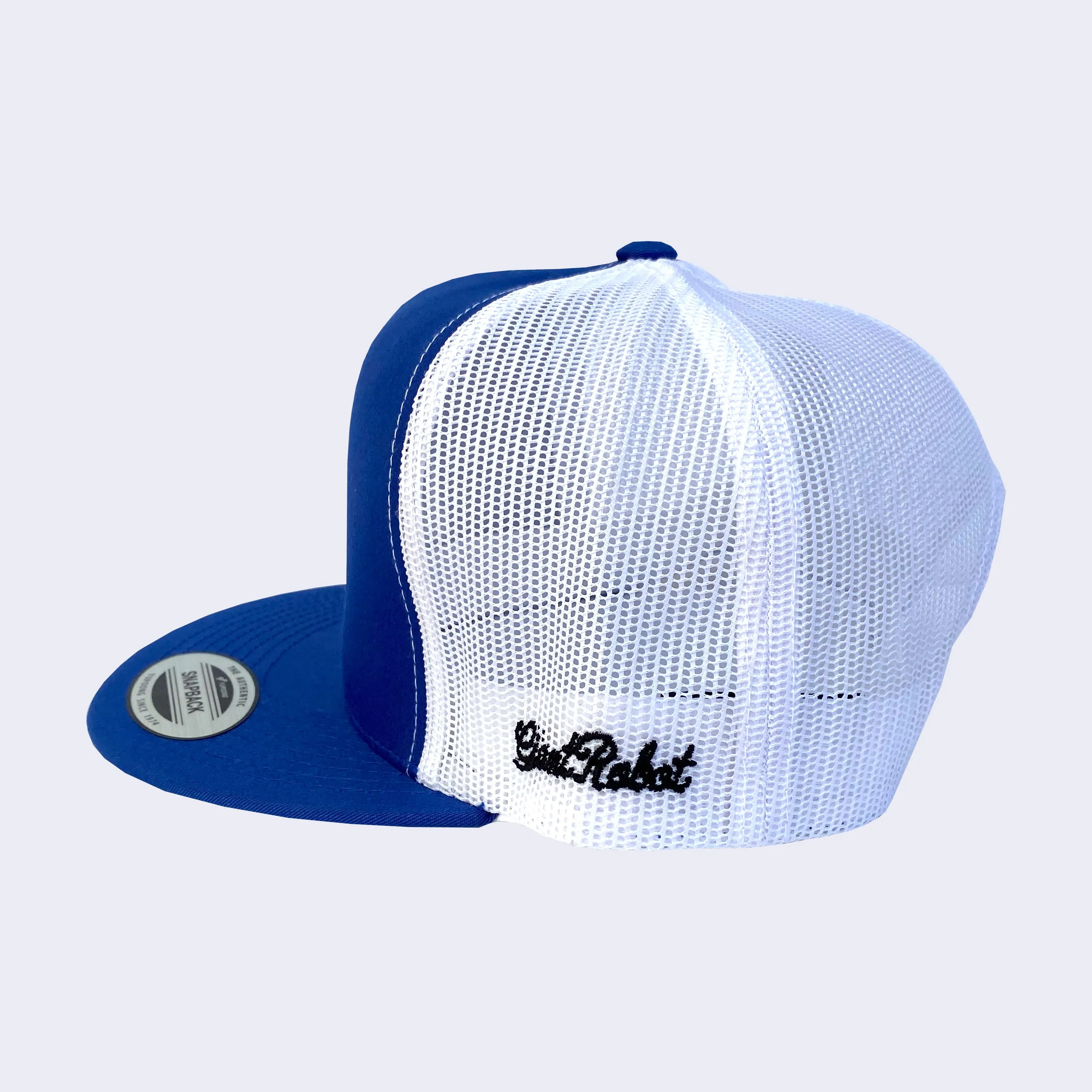 Giant Robot - Big Boss Robot Mesh Hat (Blue/White)