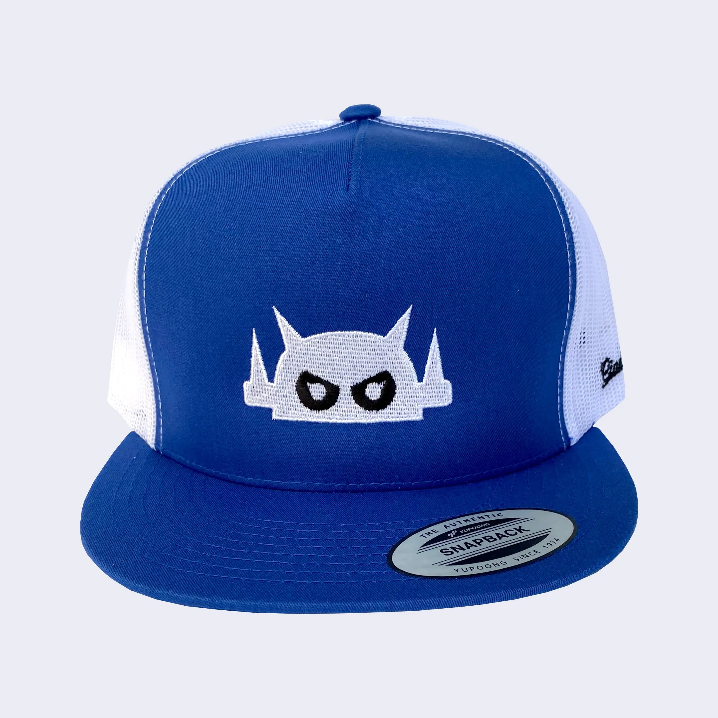 Giant Robot - Big Boss Robot Mesh Hat (Blue/White)