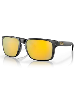 Holbrook XL Prizm Polarised Sunglasses in Matte Black & Prizm 24K