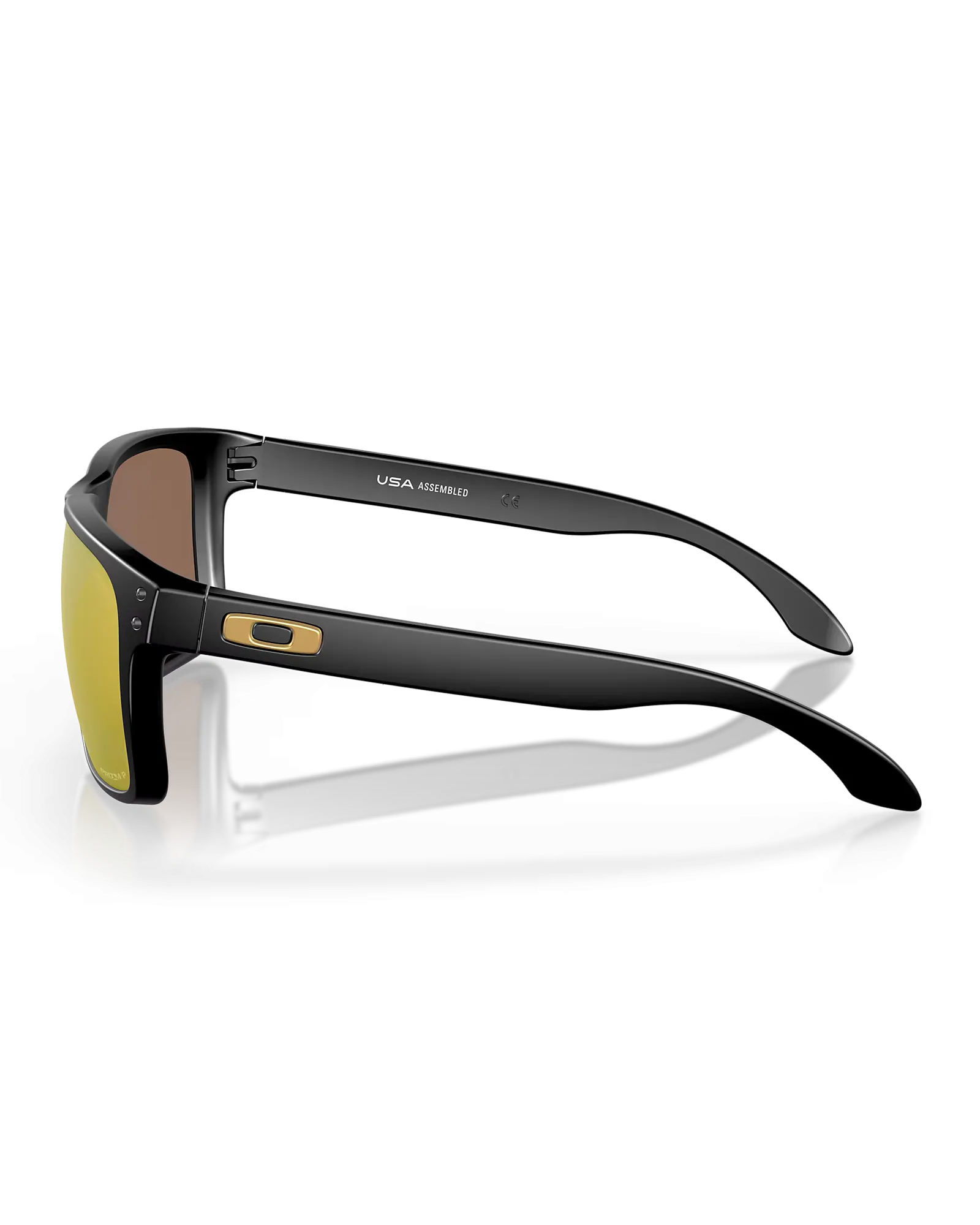 Holbrook XL Prizm Polarised Sunglasses in Matte Black & Prizm 24K