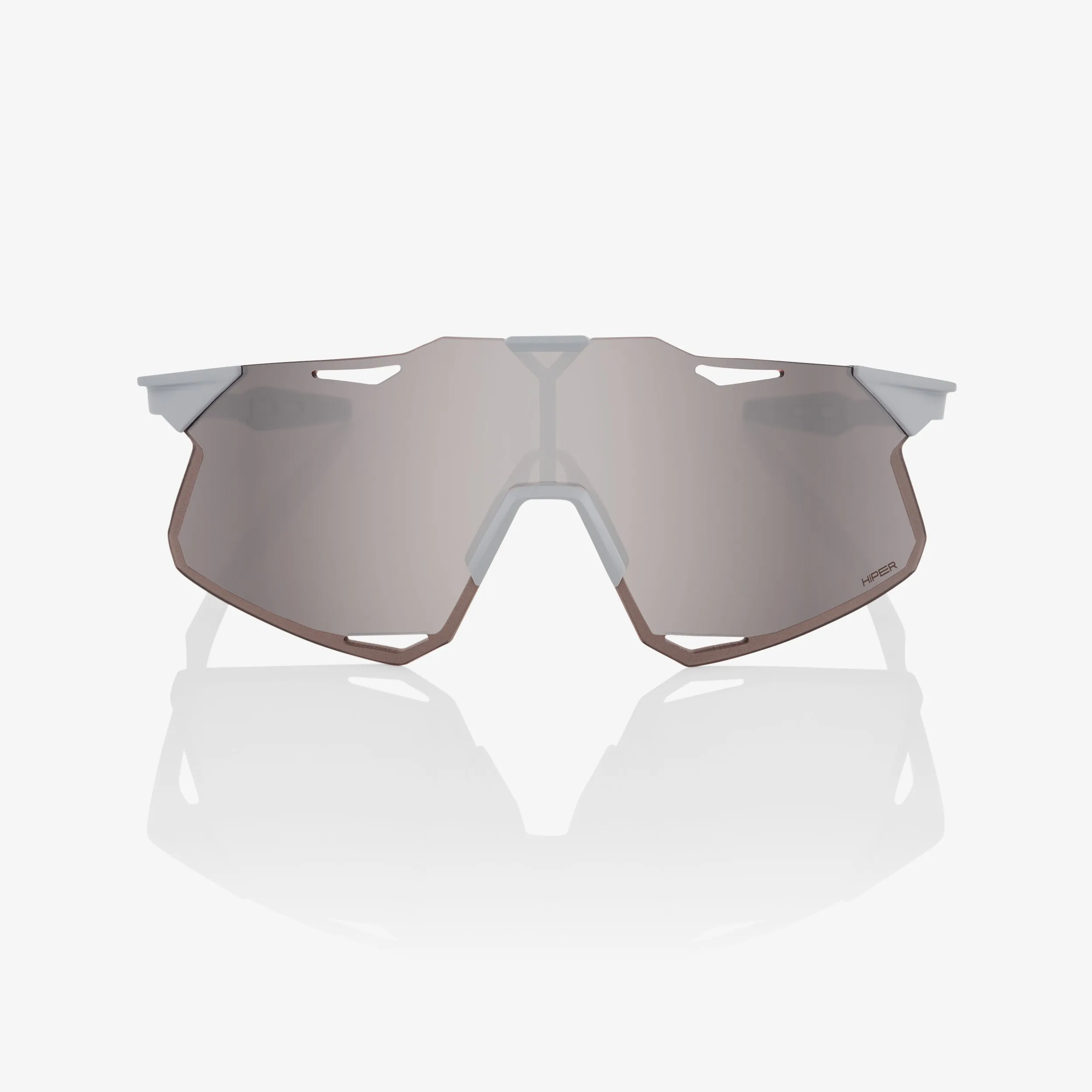 HYPERCRAFT® - Matte Stone Grey - HiPER® Silver Mirror Lens