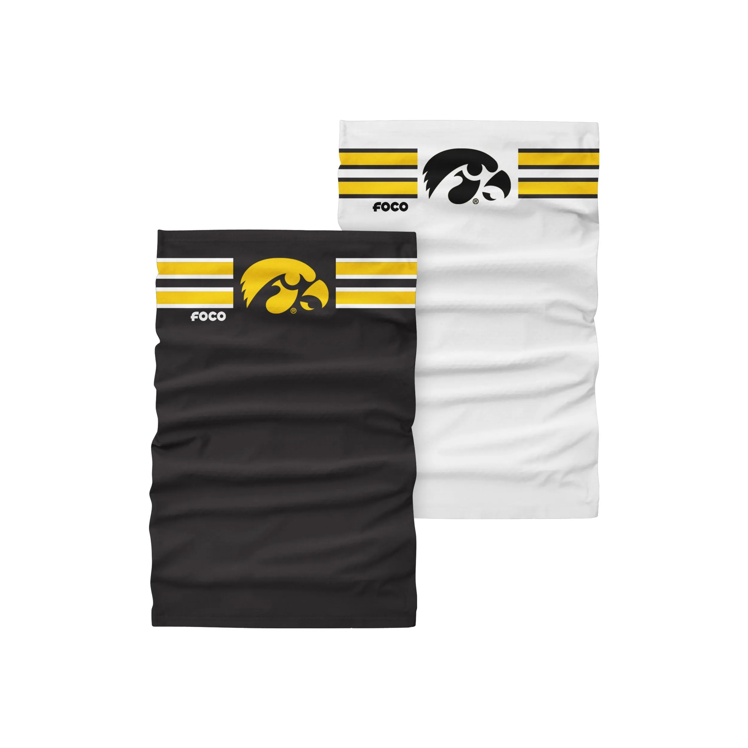 Iowa Hawkeyes NCAA Stitched 2 Pack Gaiter Scarf