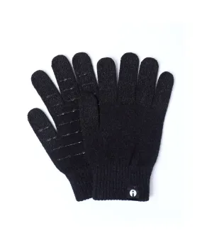 〈iTouch Gloves®〉Solid Black Anti-Slip