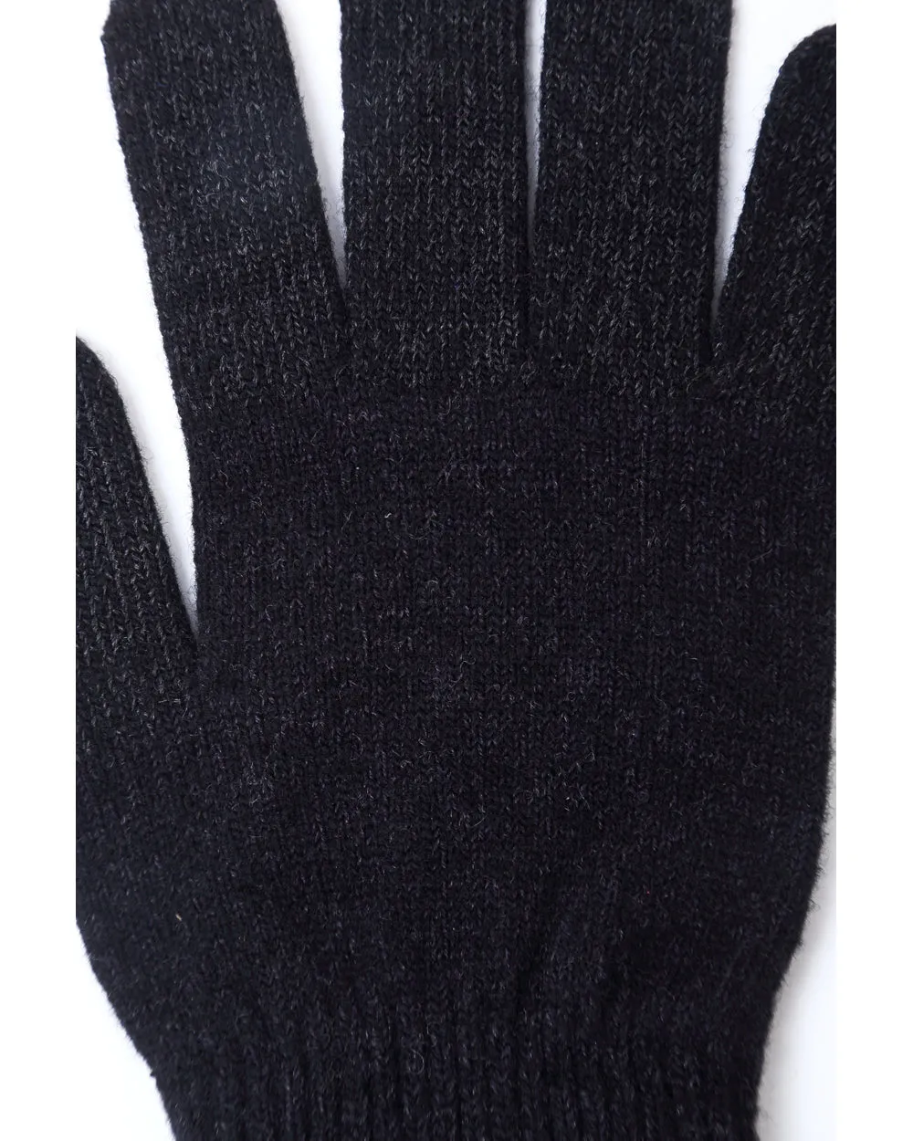 〈iTouch Gloves®〉Solid Black Anti-Slip