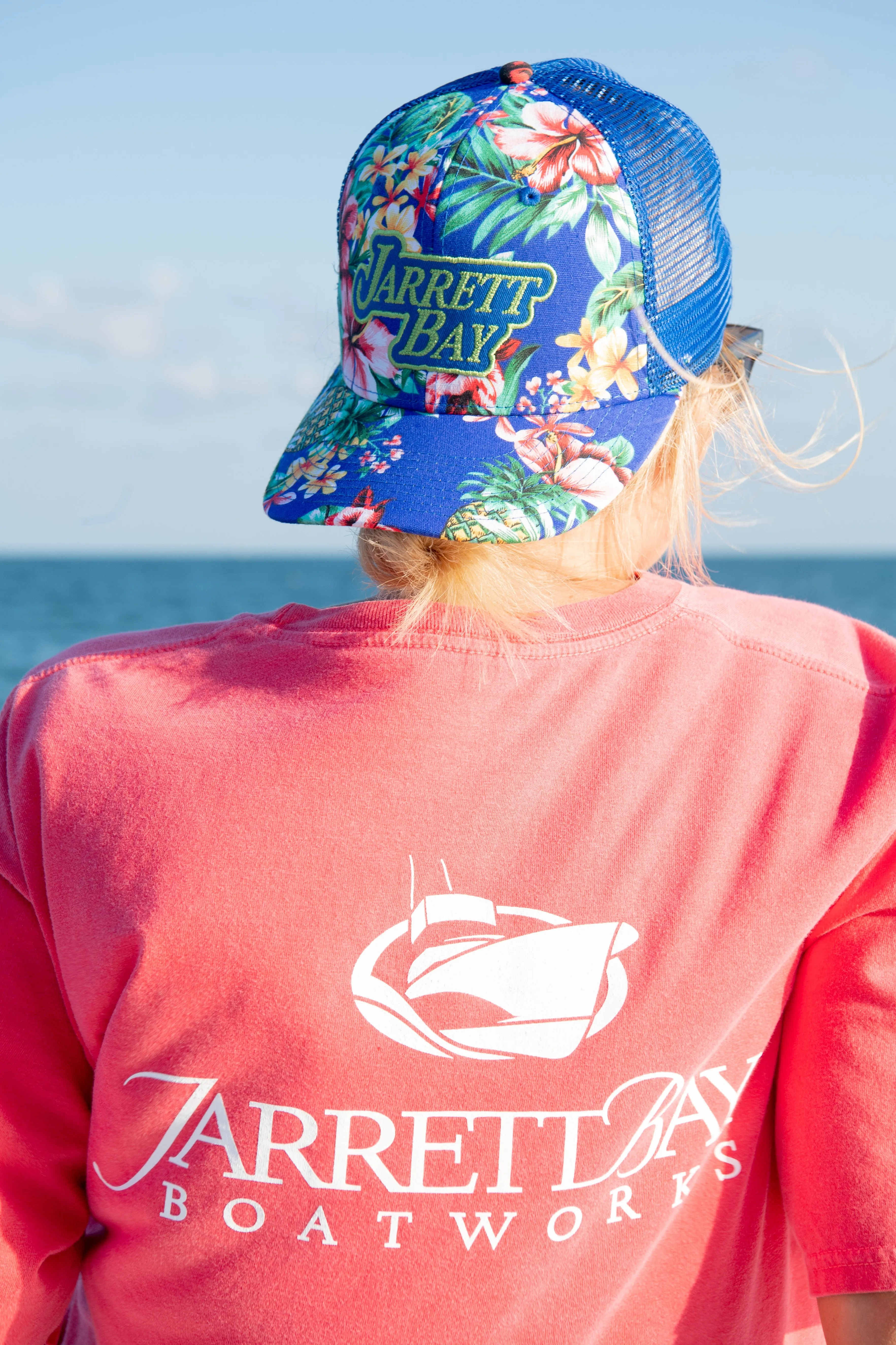 Jarrett Bay Hawaiian Trucker Hat