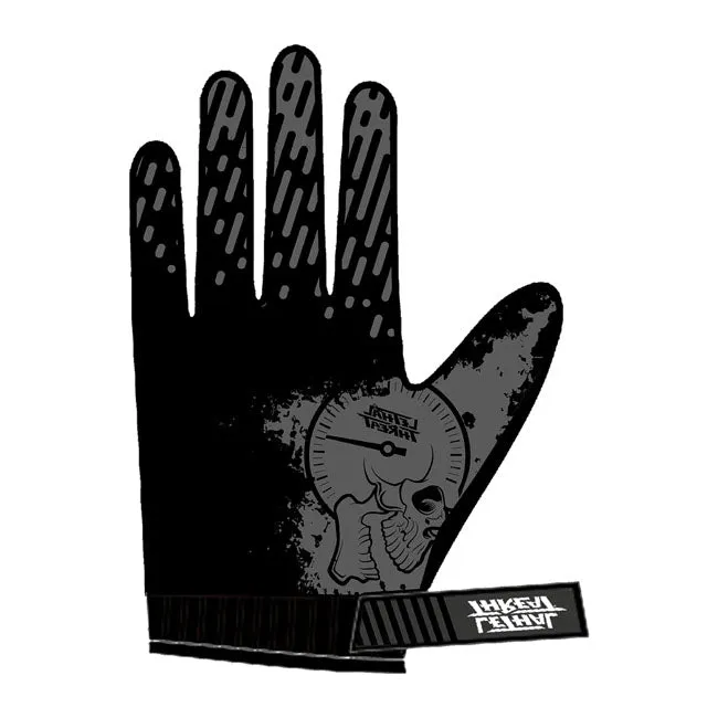 Lethal Threat USA Skull Gloves Black