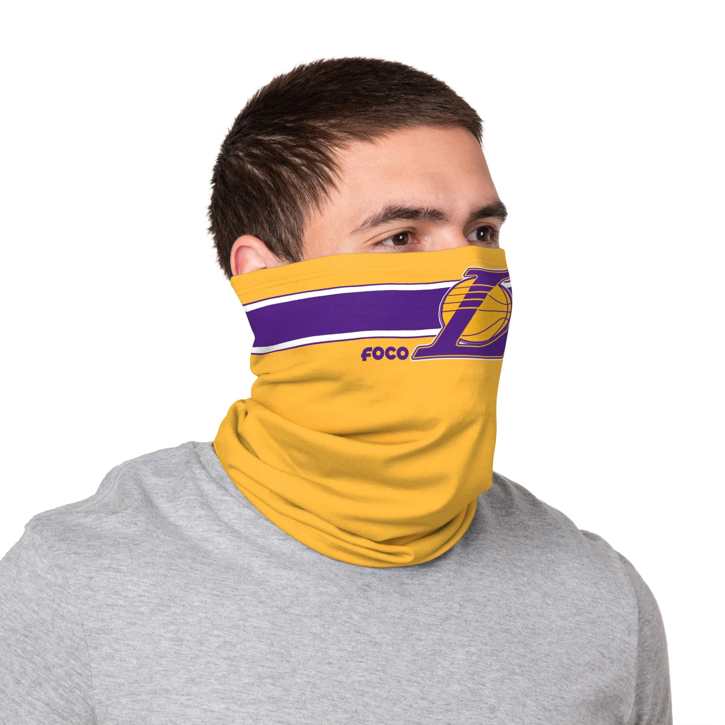 Los Angeles Lakers NBA Stitched 2 Pack Gaiter Scarf