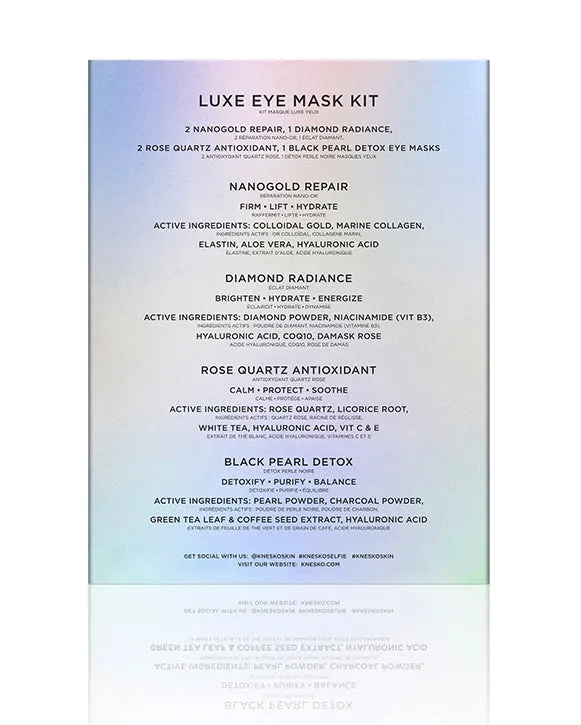 Luxe Eye Mask Kit