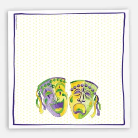 Mardi Gras Masks Kitchen Towel