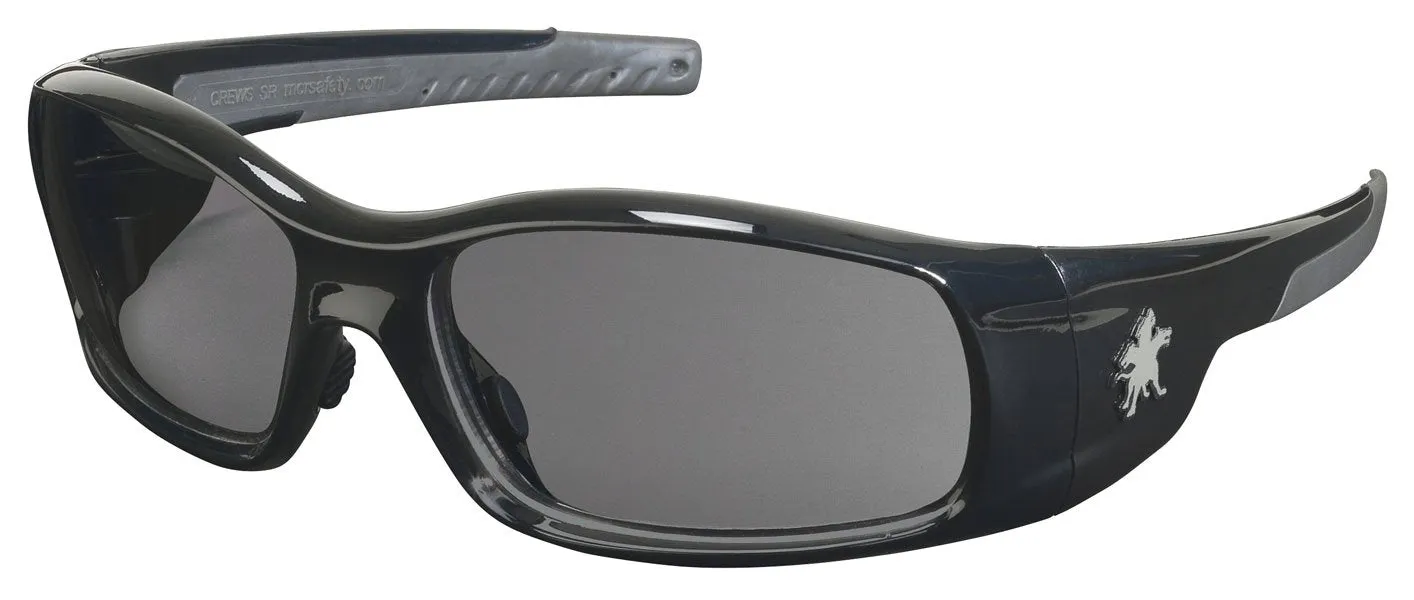 MCR Crews Swagger Safety Glasses, Sporty Sunglasses, ANSI Z87.1