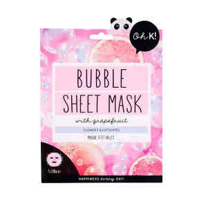 Oh K! Bubble Sheet Mask with Grapefruit