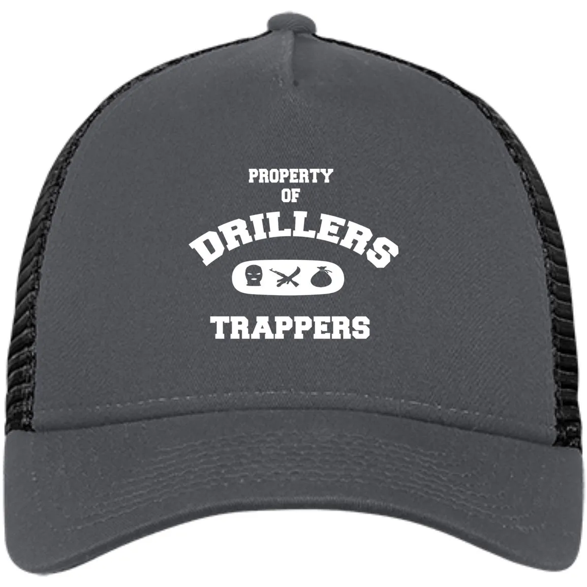 PROPERTY OF DRILLERS Snapback Trucker Cap