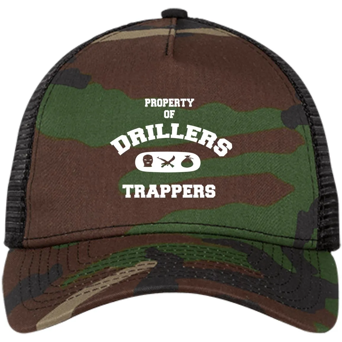 PROPERTY OF DRILLERS Snapback Trucker Cap