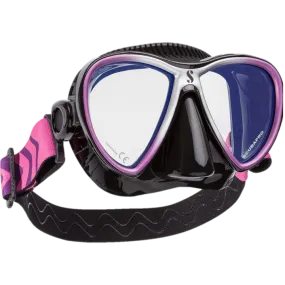 ScubaPro Synergy Twin Dive Mask w/ Comfort Strap